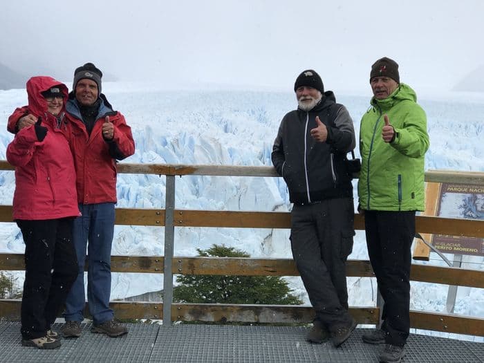 Con El Calafate sind wir zum N