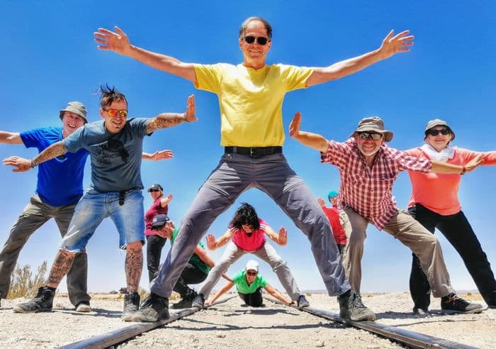 Spielen auf Schienen