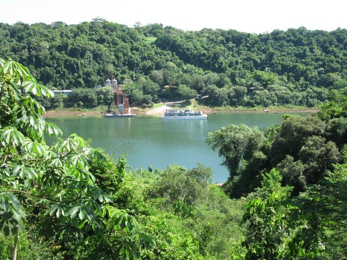 Freier Morgen in Iguazu. Blick