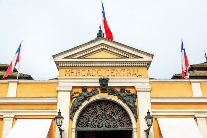 Mercado Central Chile Santiago