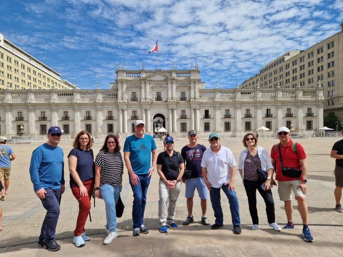 Unterwegs in Santiago