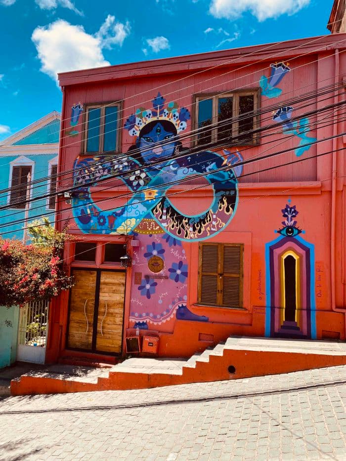 Valparaiso Bunte Stadt