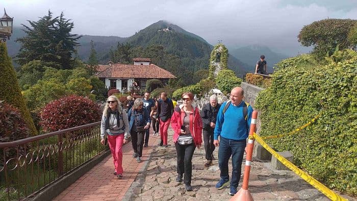 Auf dem Berg Montserrate.