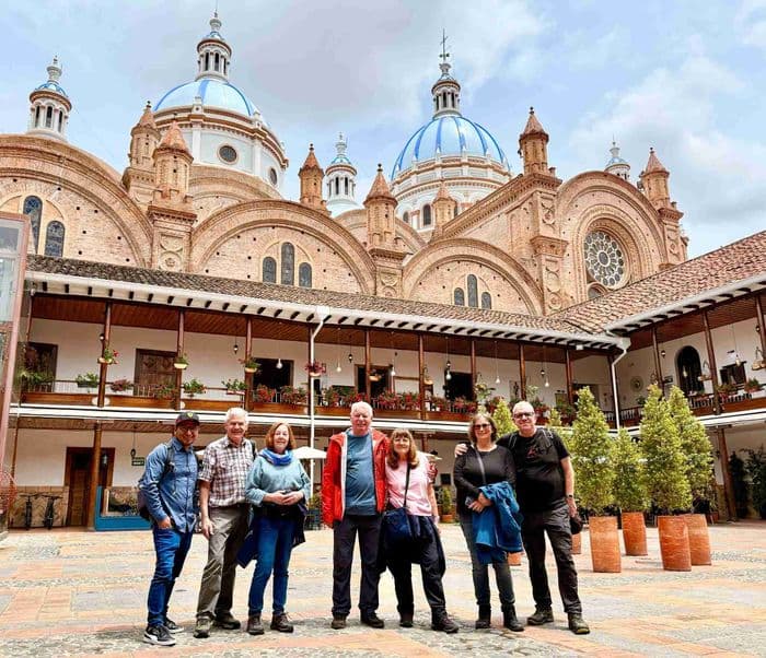 Gruppenbild in Cuenca